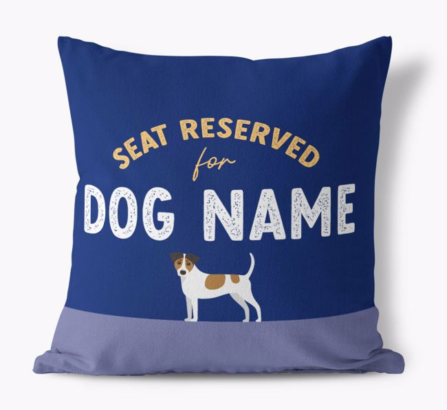 Reserved For: Personalized {breedFullName} Canvas Pillow